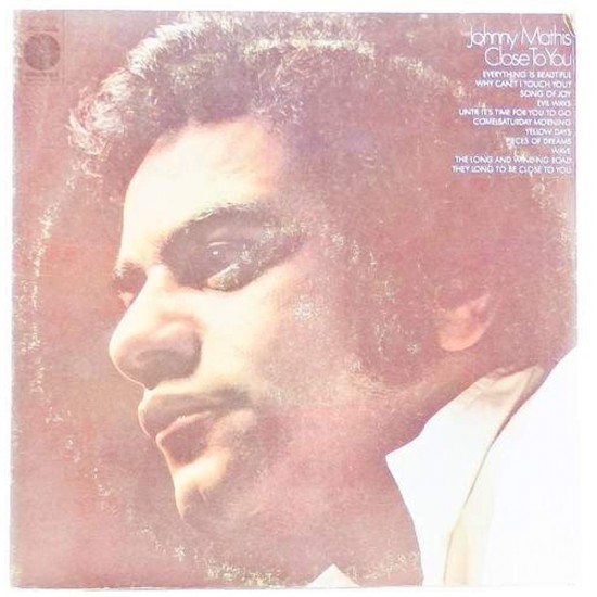 Пластинка Johnny Mathis Close to you